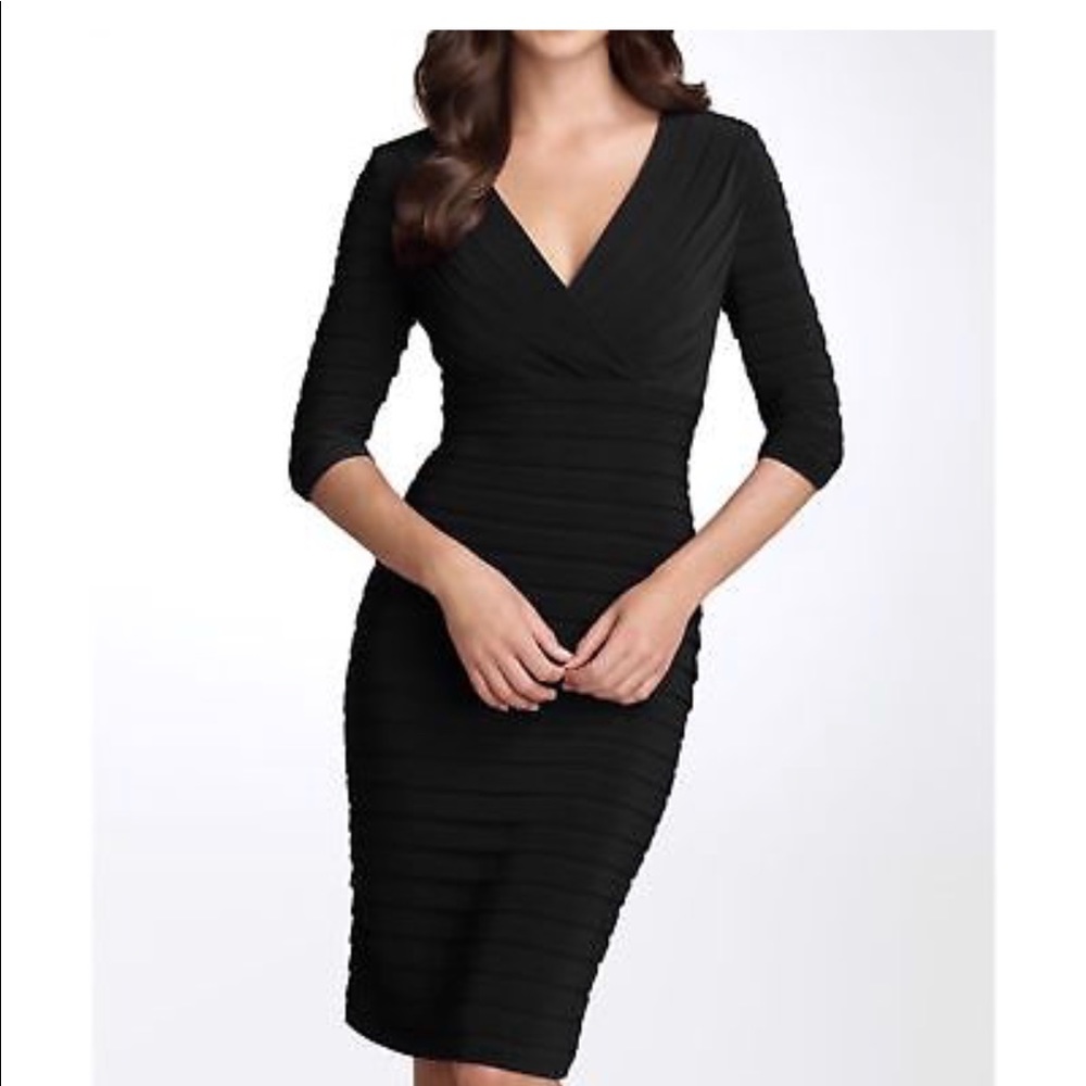 Adrianna Papell Jersey Purple Dress 4